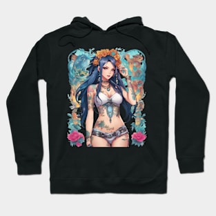 Anime Rock Chick Hoodie